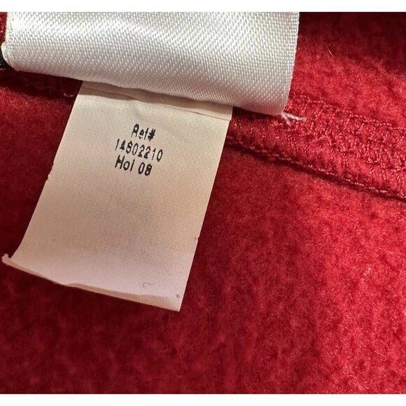 Eddie Bauer Sweatshirt Mens Medium Red Sport Shop Seattle Spell Out Y2K - Picture 9 of 9